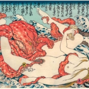 a Japanese erotic artwork